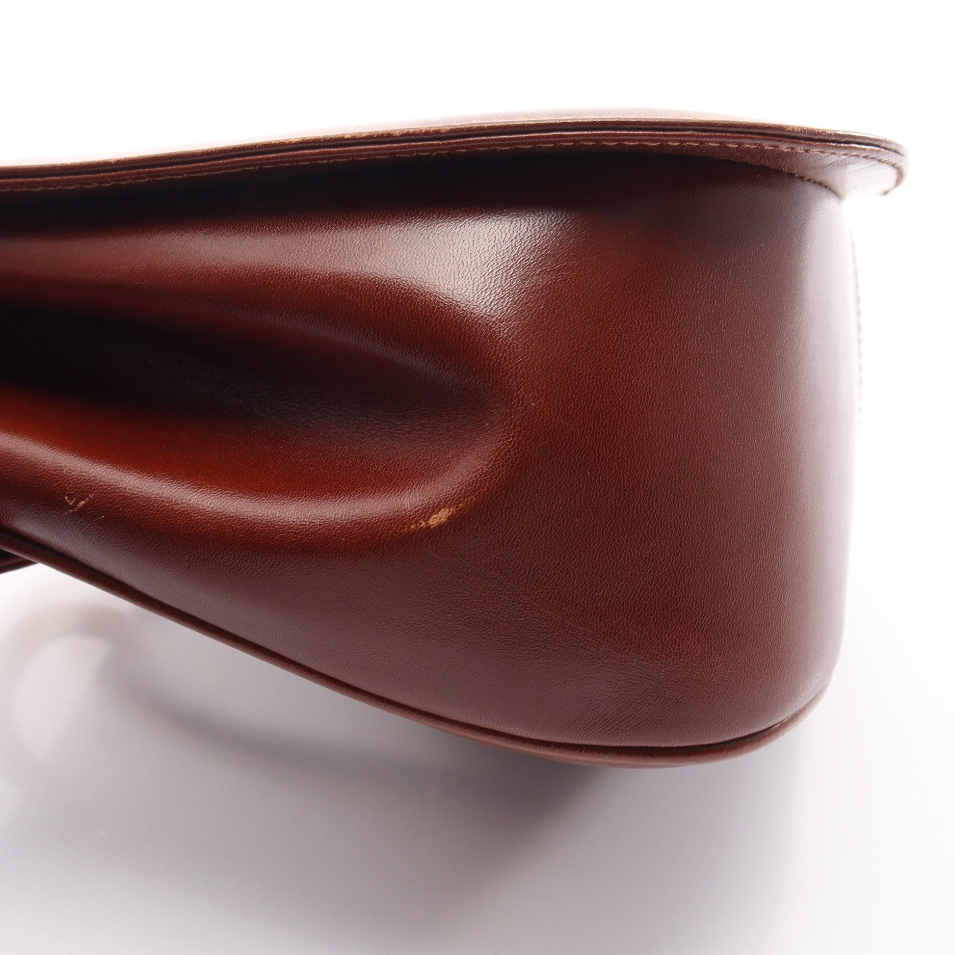 ガニチーニ ショルダーバッグ レザー ブラウン サルヴァトーレフェラガモ バッグ Salvatore Ferragamo