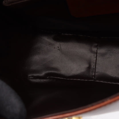 ガニチーニ ショルダーバッグ レザー ブラウン サルヴァトーレフェラガモ バッグ Salvatore Ferragamo