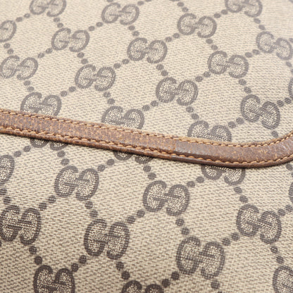 オールドグッチ シェリーライン GGプラス ショルダーバッグ トートバッグ PVC レザー ベージュ マルチカラー グッチ バッグ GUCCI
