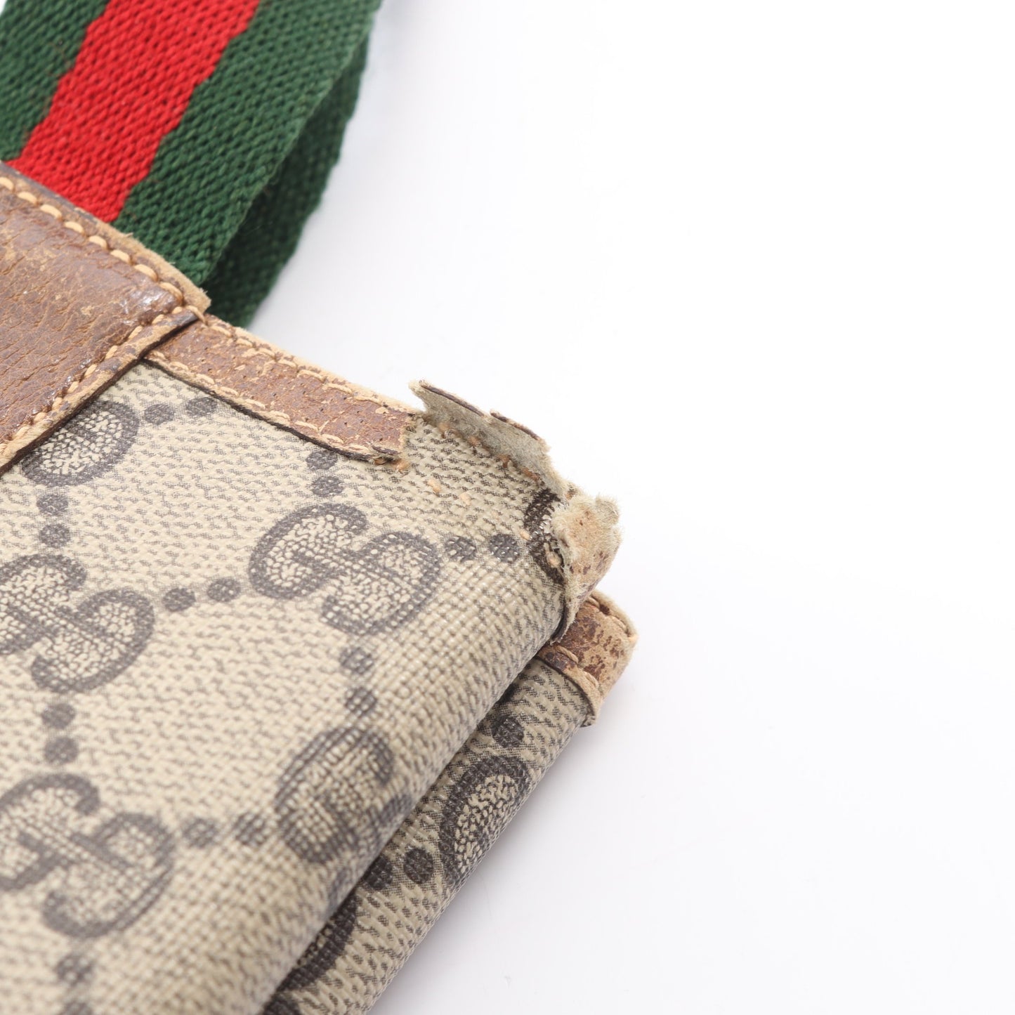 オールドグッチ シェリーライン GGプラス ショルダーバッグ トートバッグ PVC レザー ベージュ マルチカラー グッチ バッグ GUCCI