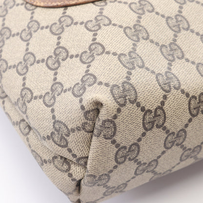 オールドグッチ シェリーライン GGプラス ショルダーバッグ トートバッグ PVC レザー ベージュ マルチカラー グッチ バッグ GUCCI