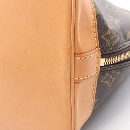 アルマPM モノグラム ハンドバッグ PVC レザー ブラウン ルイヴィトン バッグ LOUIS VUITTON