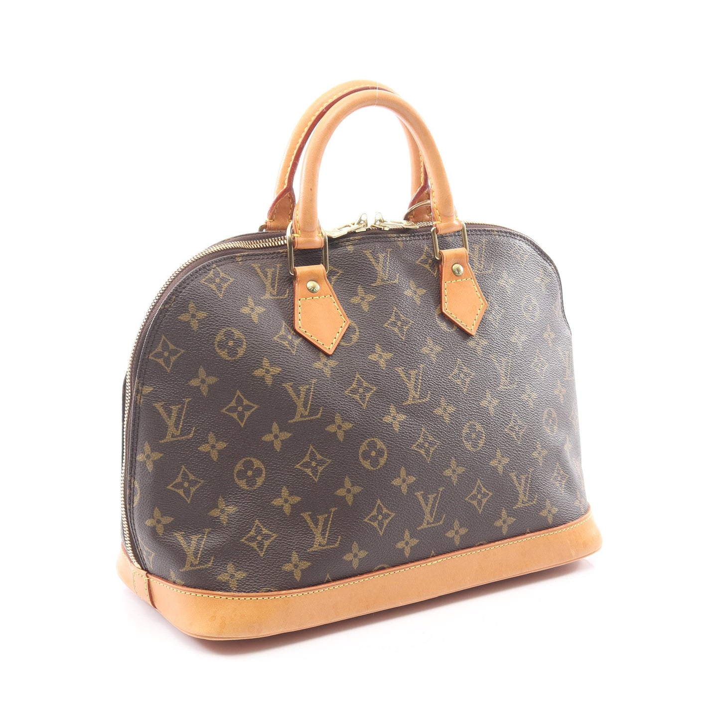アルマPM モノグラム ハンドバッグ PVC レザー ブラウン ルイヴィトン バッグ LOUIS VUITTON