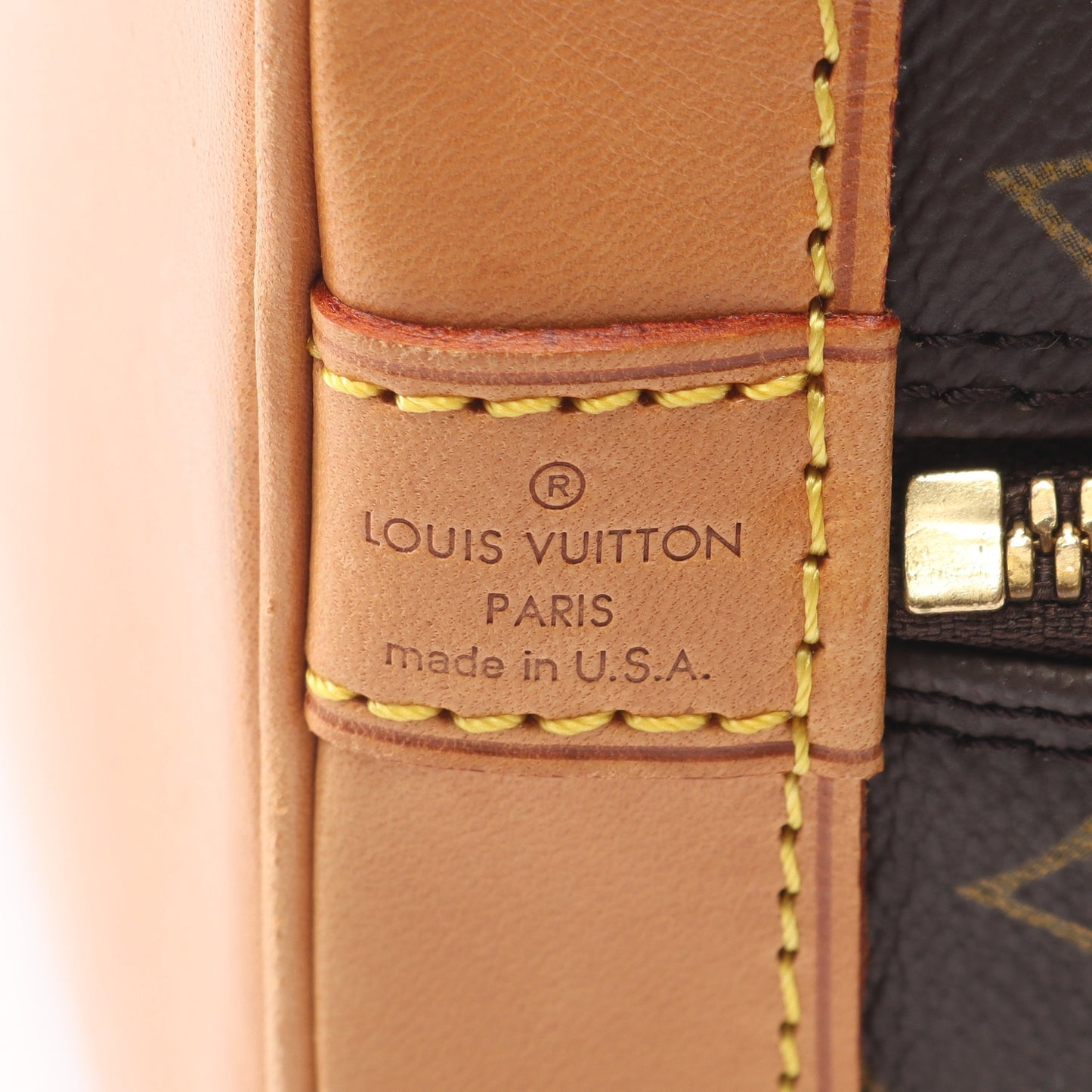 アルマPM モノグラム ハンドバッグ PVC レザー ブラウン ルイヴィトン バッグ LOUIS VUITTON
