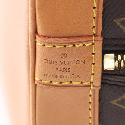 アルマPM モノグラム ハンドバッグ PVC レザー ブラウン ルイヴィトン バッグ LOUIS VUITTON