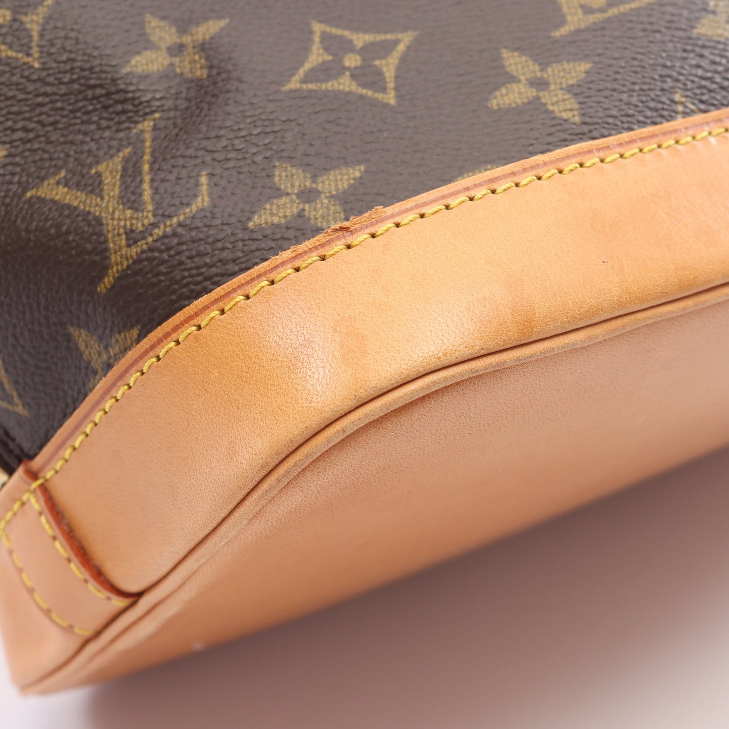 アルマPM モノグラム ハンドバッグ PVC レザー ブラウン ルイヴィトン バッグ LOUIS VUITTON