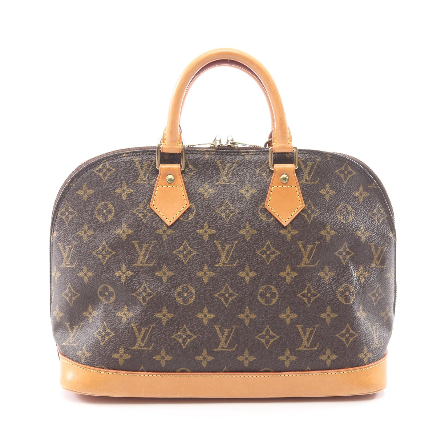 アルマPM モノグラム ハンドバッグ PVC レザー ブラウン ルイヴィトン バッグ LOUIS VUITTON