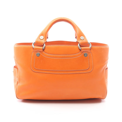 ブギーバッグ ハンドバッグ レザー オレンジ セリーヌ バッグ CELINE
