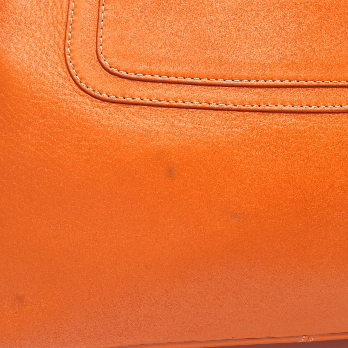 ブギーバッグ ハンドバッグ レザー オレンジ セリーヌ バッグ CELINE