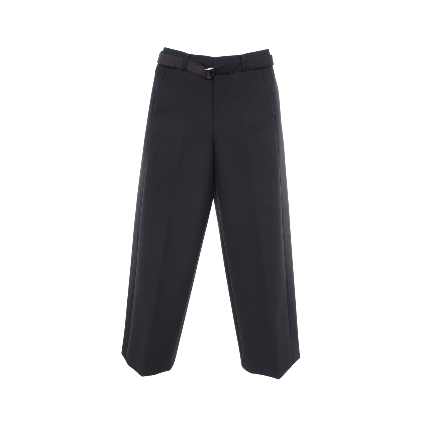 Suiting Bonding Pants サイドライン パンツ ウール ブラック サカイ