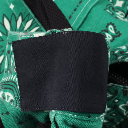 Bandana Print Blouson クロップド ジャケット コットン グリーン サカイ
