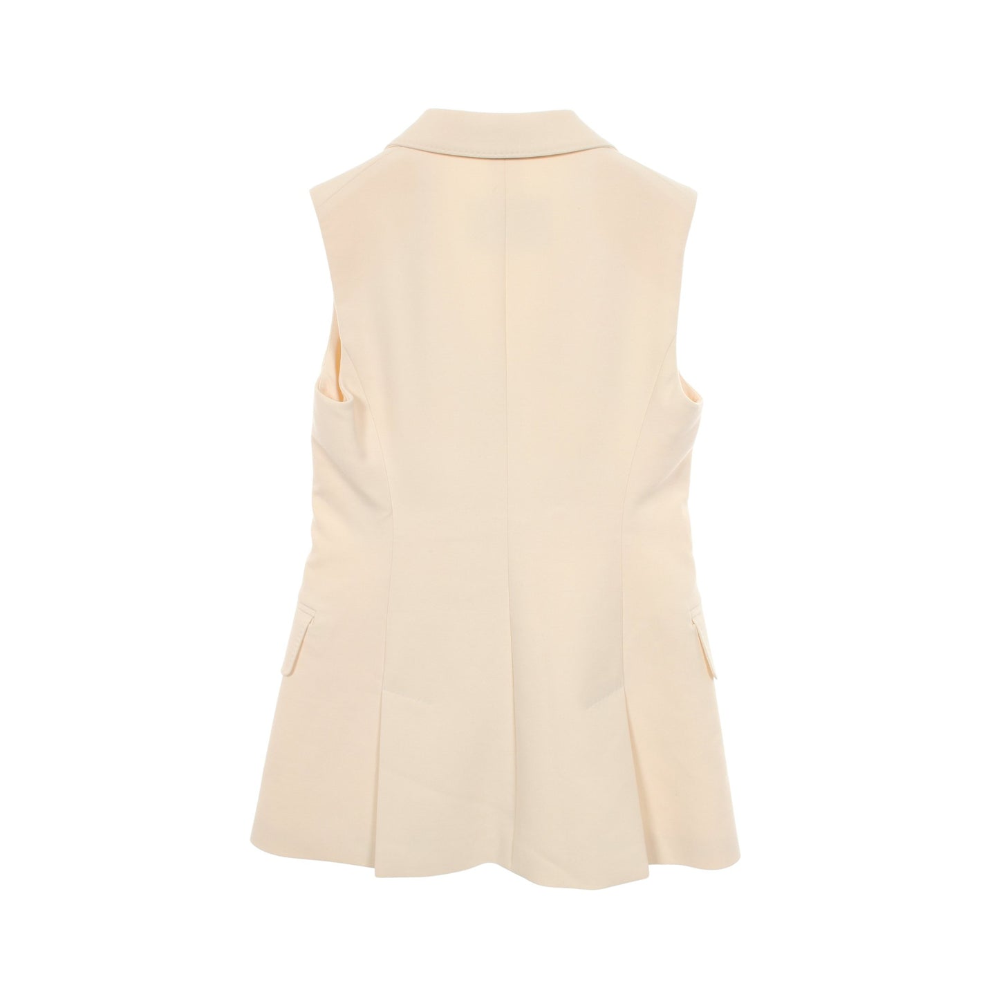 ジレ ウール アイボリー マックスマーラ トップス Max Mara