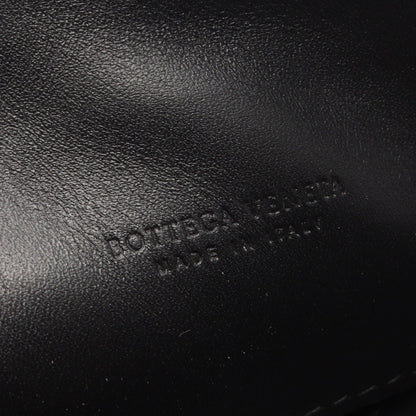 イントレチャート クラッチバッグ レザー ブラック ボッテガヴェネタ バッグ BOTTEGA VENETA