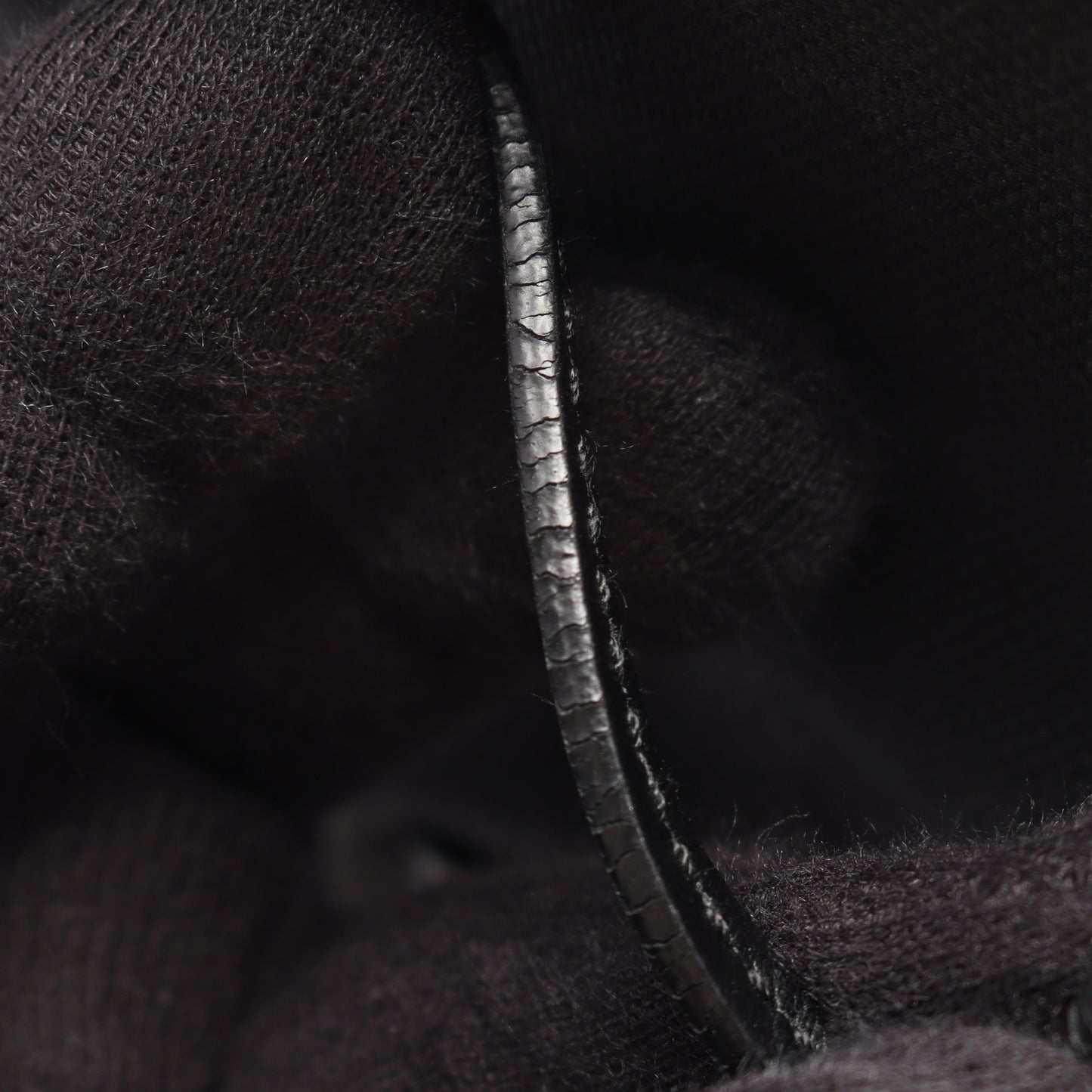 LOGO JACQUARD ロゴジャガード 2WAY ハンドバッグ キャンバス レザー ブラック プラダ