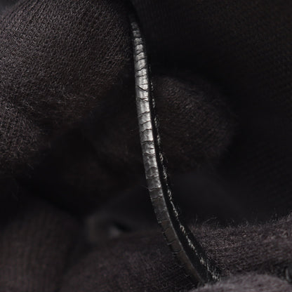 LOGO JACQUARD ロゴジャガード 2WAY ハンドバッグ キャンバス レザー ブラック プラダ