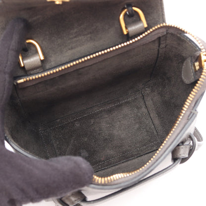 PICO BELT BAG ピコ ベルトバッグ 2WAY ハンドバッグ レザー グレー セリーヌ