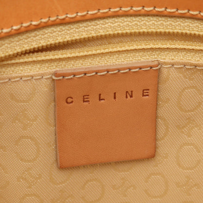 Cマカダム ショルダーバッグ スウェード レザー アイボリー ライトブラウン セリーヌ バッグ CELINE