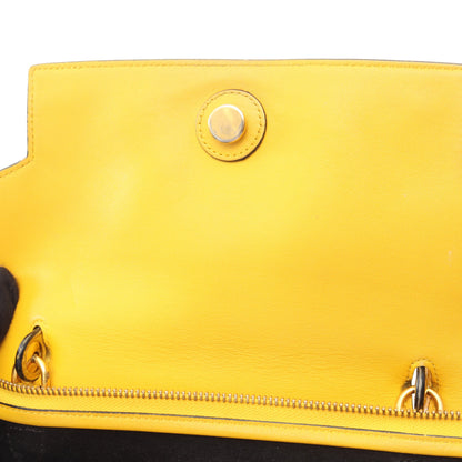 BELT BAG MINI ベルトバッグ ミニ 2WAY ハンドバッグ レザー オレンジイエロー セリーヌ