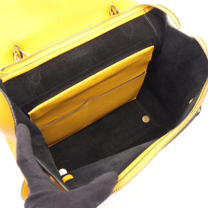 BELT BAG MINI ベルトバッグ ミニ 2WAY ハンドバッグ レザー オレンジイエロー セリーヌ