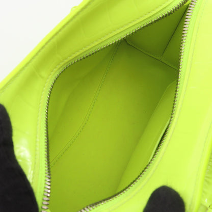 NEO CLASS CITY MINI ネオ クラシック シティ ミニ ネオンカラー 2WAY ハンドバッグ レザー イエロー バレンシアガ バッグ BALENCIAGA