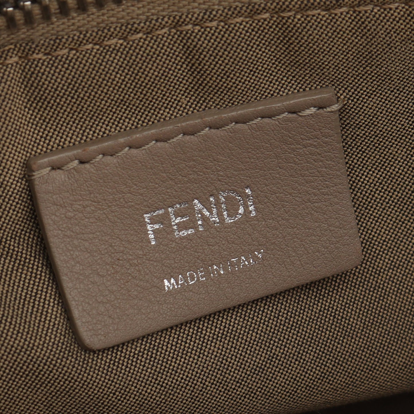 BY THE WAY MEDIUM バイザウェイ ミディアム 2WAY ハンドバッグ レザー グレーベージュ フェンディ