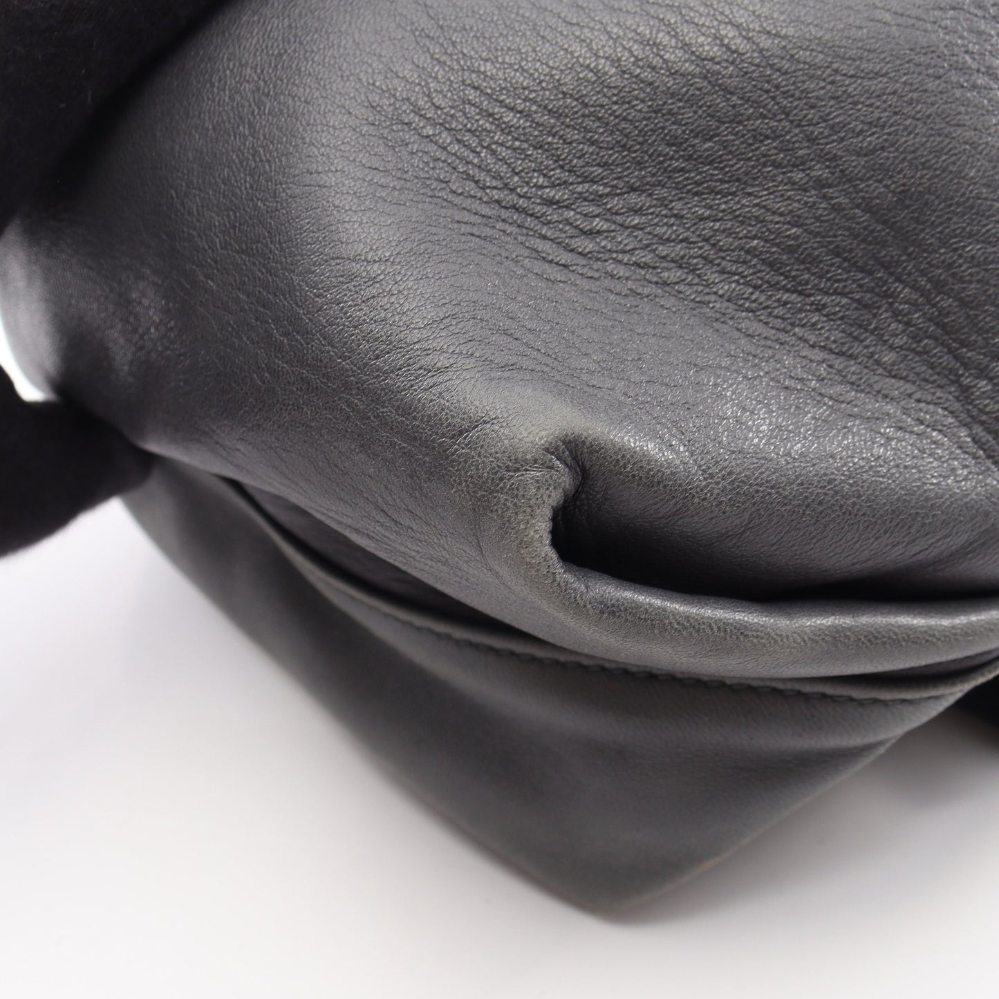 TEDDY SMALL テディ スモール ポーチ付き チェーンショルダーバッグ レザー グレー サンローランパリ バッグ SAINT LAURENT PARIS