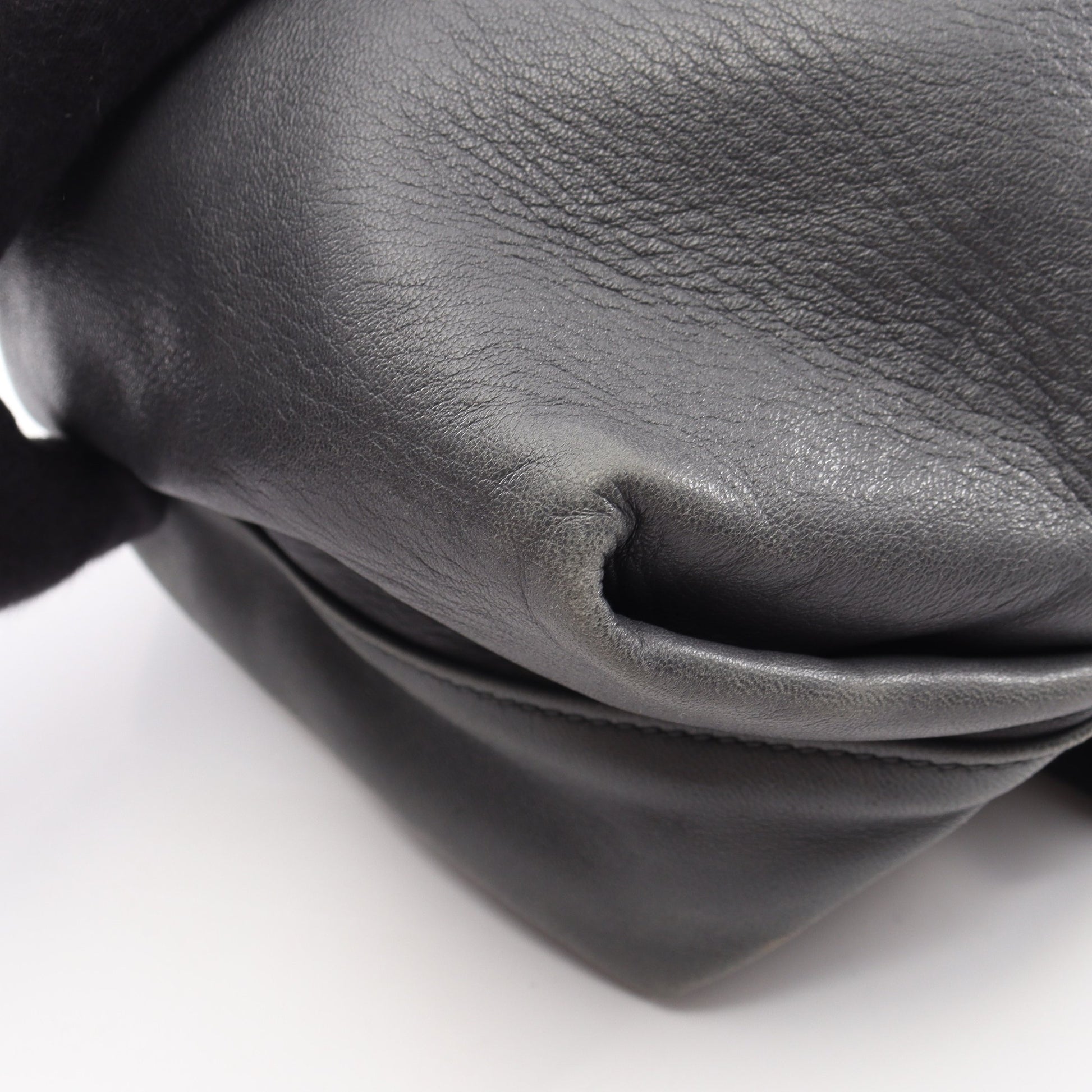 TEDDY SMALL テディ スモール ポーチ付き チェーンショルダーバッグ レザー グレー サンローランパリ バッグ SAINT LAURENT PARIS