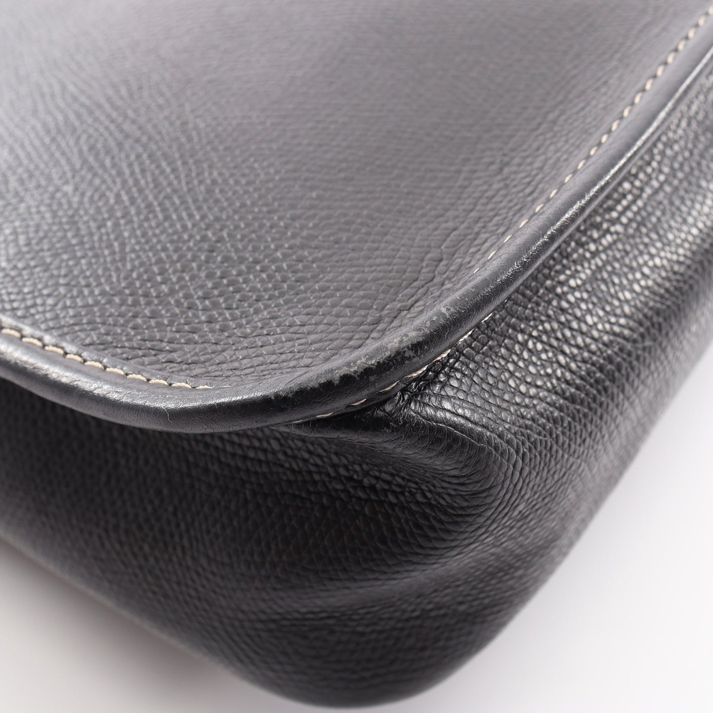 アナグラム ショルダーバッグ レザー ブラック ロエベ バッグ LOEWE