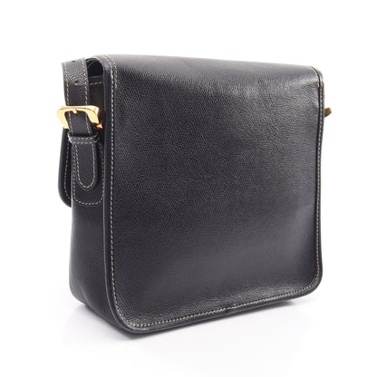アナグラム ショルダーバッグ レザー ブラック ロエベ バッグ LOEWE