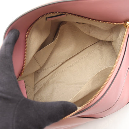 パズルバッグ ミディアム 2WAY ハンドバッグ レザー ピンク ライトピンク ロエベ バッグ LOEWE