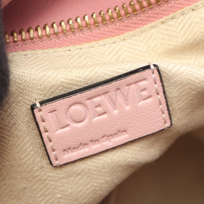 パズルバッグ ミディアム 2WAY ハンドバッグ レザー ピンク ライトピンク ロエベ バッグ LOEWE