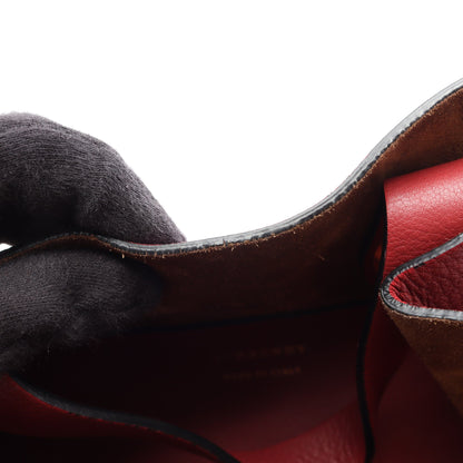 ドローストリング バックパック リュックサック レザー レッド バーバリー バッグ BURBERRY