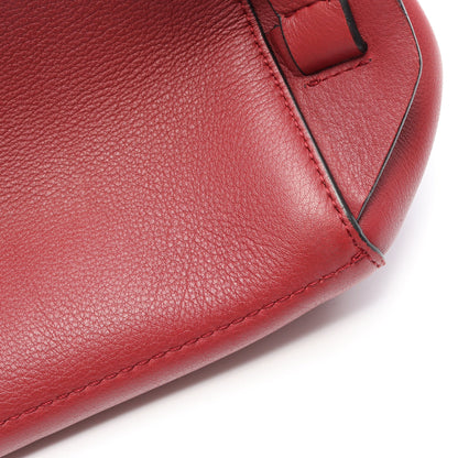 ドローストリング バックパック リュックサック レザー レッド バーバリー バッグ BURBERRY