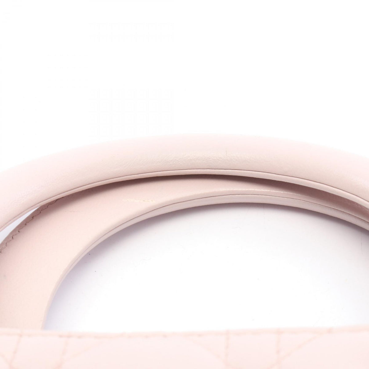 レディディオール ラージ カナージュ 2WAY ハンドバッグ レザー ライトピンク クリスチャンディオール バッグ Christian Dior