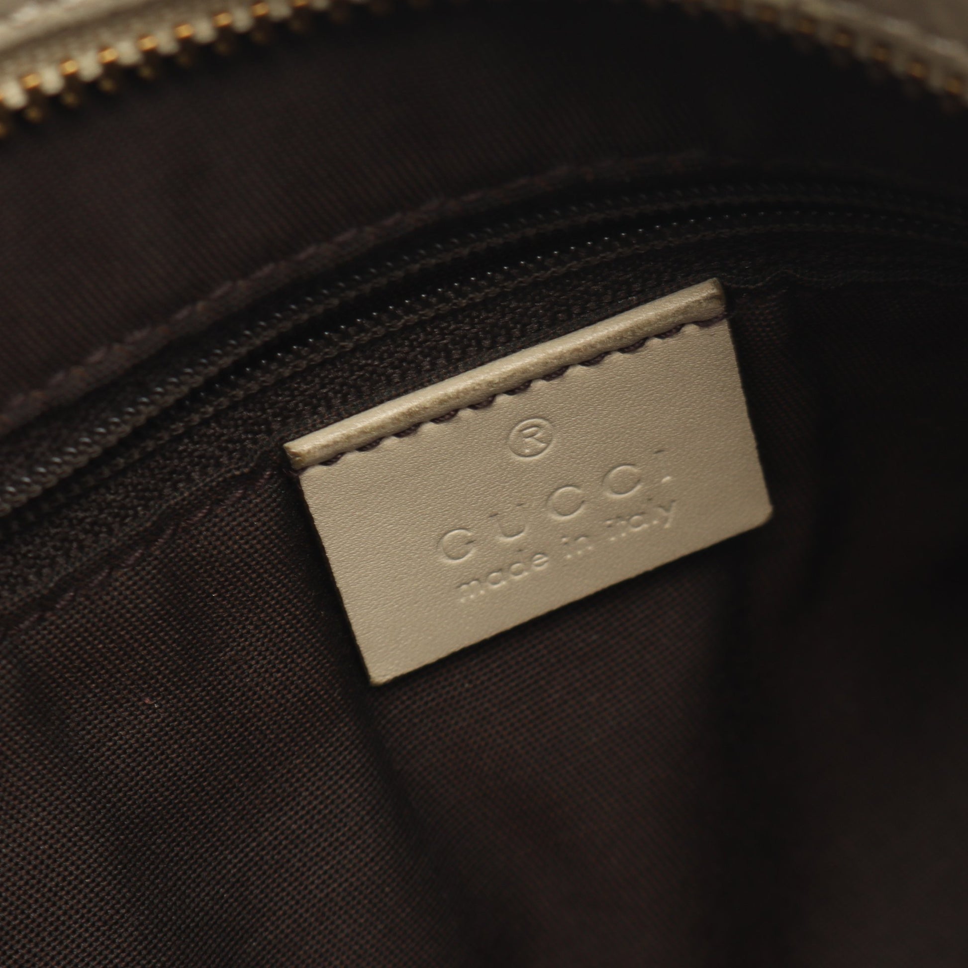 GGキャンバス ショルダーバッグ キャンバス レザー ベージュ オフホワイト グッチ バッグ GUCCI