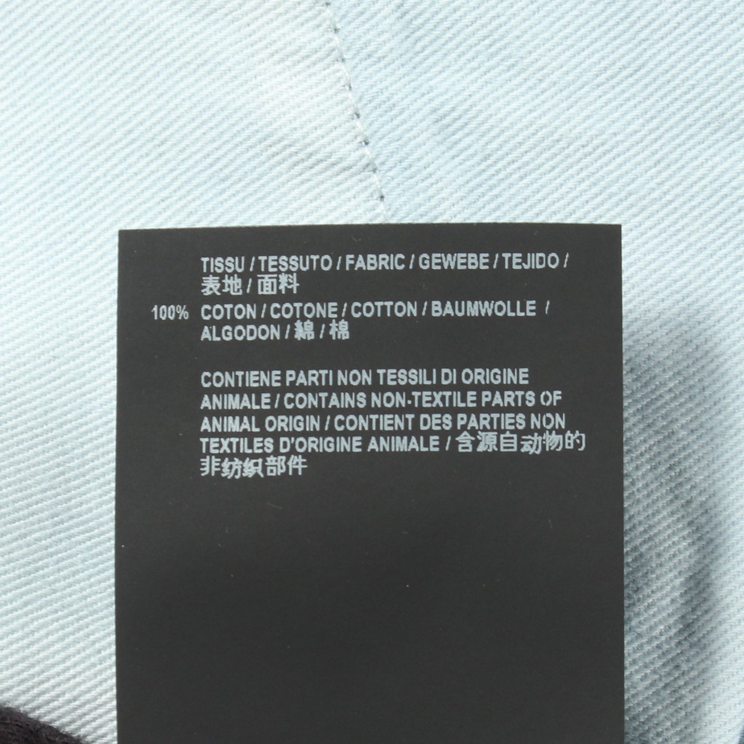 ダメージ加工 デニムパンツ コットン インディゴブルー サンローランパリ ボトムス SAINT LAURENT PARIS