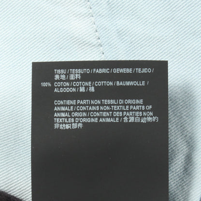 ダメージ加工 デニムパンツ コットン インディゴブルー サンローランパリ ボトムス SAINT LAURENT PARIS