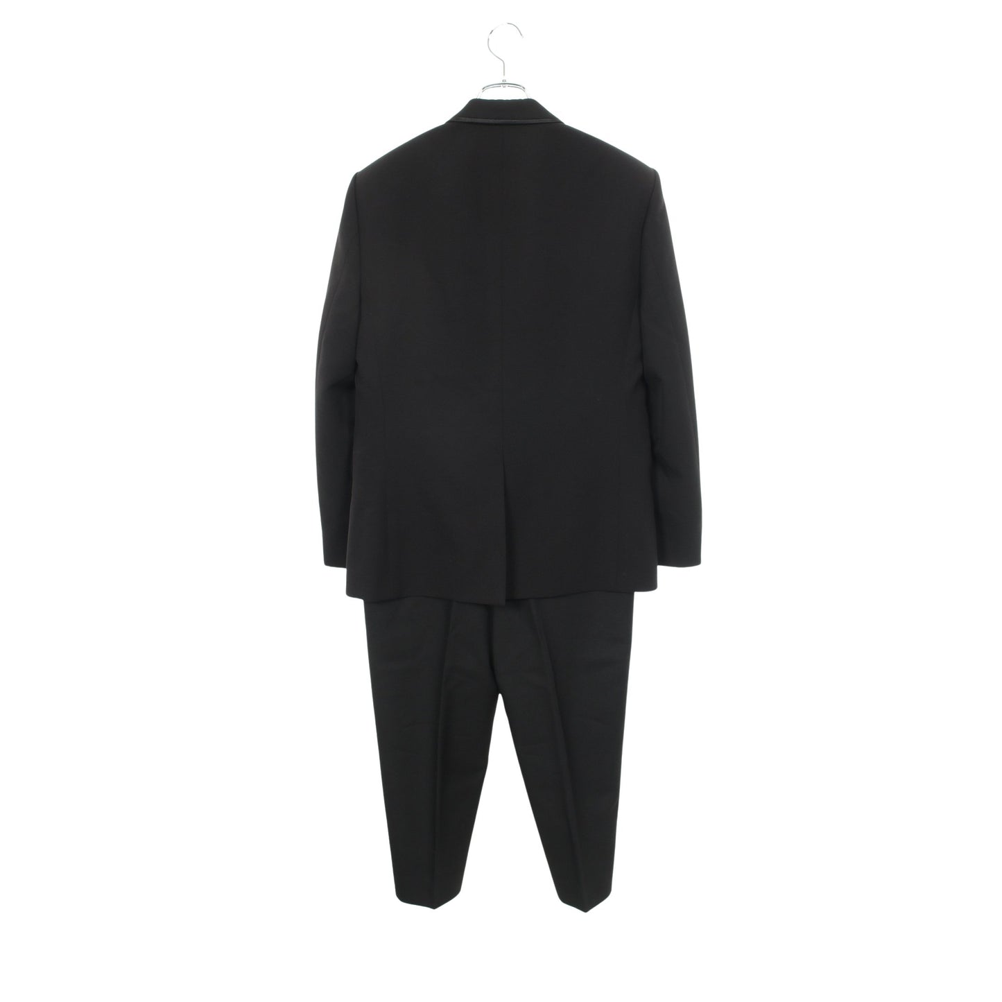 サイドライン セットアップ スーツ ウール ブラック サンローランパリ スーツ SAINT LAURENT PARIS