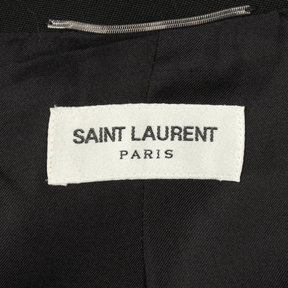 サイドライン セットアップ スーツ ウール ブラック サンローランパリ スーツ SAINT LAURENT PARIS