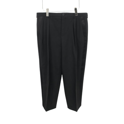 サイドライン セットアップ スーツ ウール ブラック サンローランパリ スーツ SAINT LAURENT PARIS
