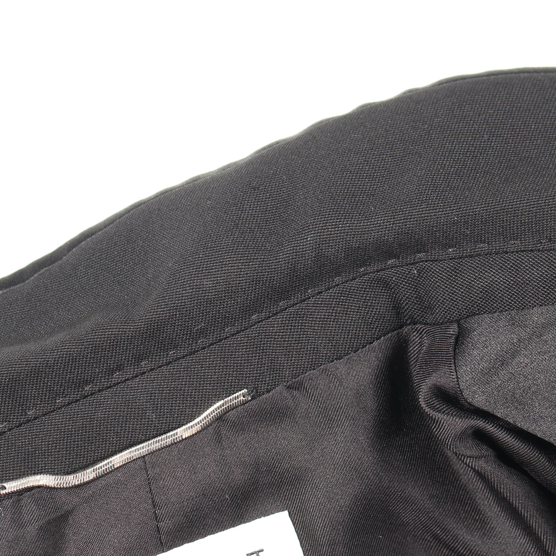 サイドライン セットアップ スーツ ウール ブラック サンローランパリ スーツ SAINT LAURENT PARIS