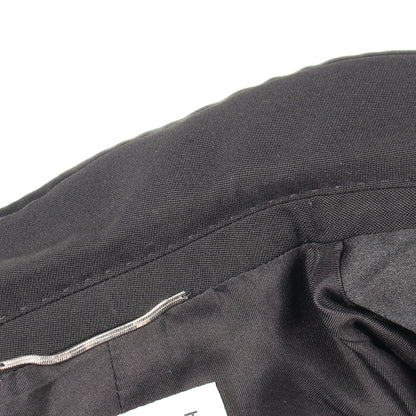 サイドライン セットアップ スーツ ウール ブラック サンローランパリ スーツ SAINT LAURENT PARIS