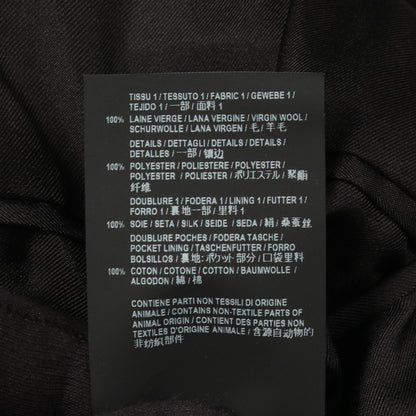サイドライン セットアップ スーツ ウール ブラック サンローランパリ スーツ SAINT LAURENT PARIS