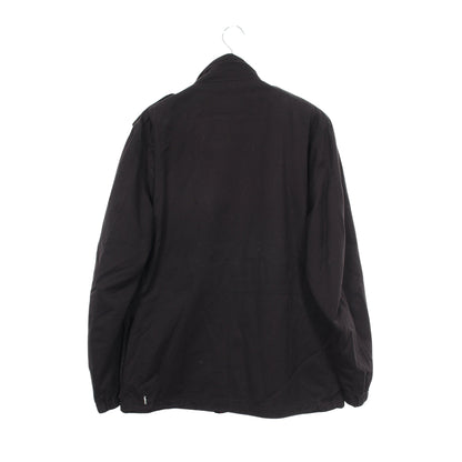 NEIGHBORHOOD × FRAGMENT DESIGN ドライバージャケット ジャケット コットン レザー ブラック ネイバーフッド
