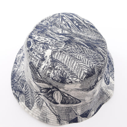 Toile de Jouy トワル ドゥ ジュイ バケット ハット 帽子 オフホワイト ネイビー クリスチャンディオール 財布・小物 Christian Dior