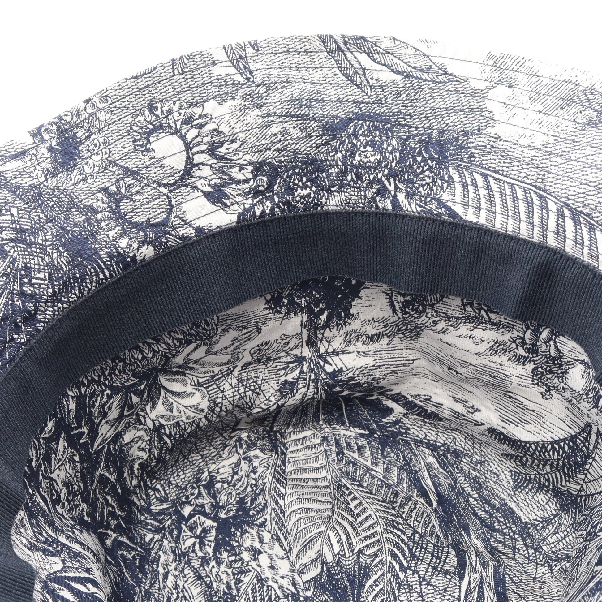 Toile de Jouy トワル ドゥ ジュイ バケット ハット 帽子 オフホワイト ネイビー クリスチャンディオール 財布・小物 Christian Dior