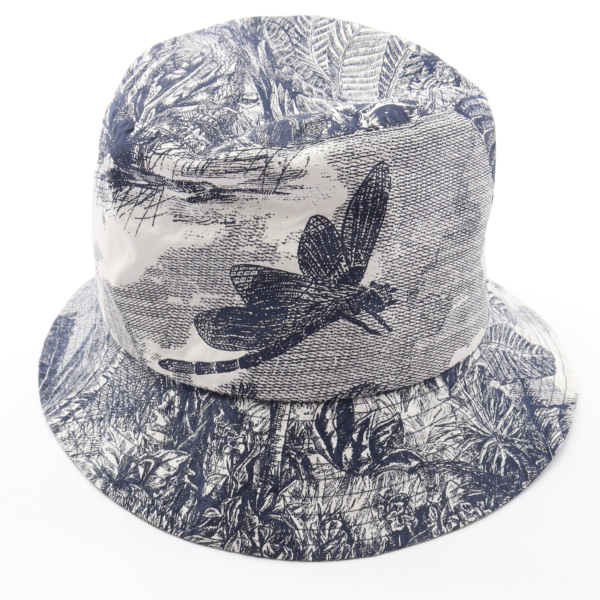 Toile de Jouy トワル ドゥ ジュイ バケット ハット 帽子 オフホワイト ネイビー クリスチャンディオール 財布・小物 Christian Dior