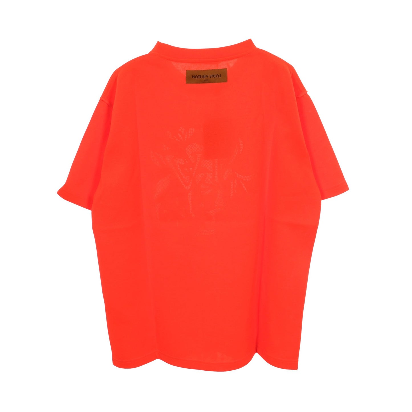 LVヴェジェトゥルース ジャガード エンブロイダリー 半袖Tシャツ オレンジ ルイヴィトン
