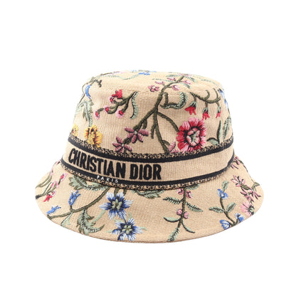D-Bobby バケット ハット コットン ナイロン ベージュ マルチカラー クリスチャンディオール 財布・小物 Christian Dior