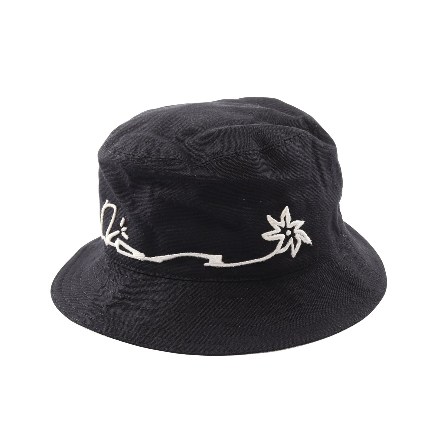DIOR × TRAVIS SCOTT CACTUS JACK バケット ハット コットン ブラック クリスチャンディオール 財布・小物 Christian Dior